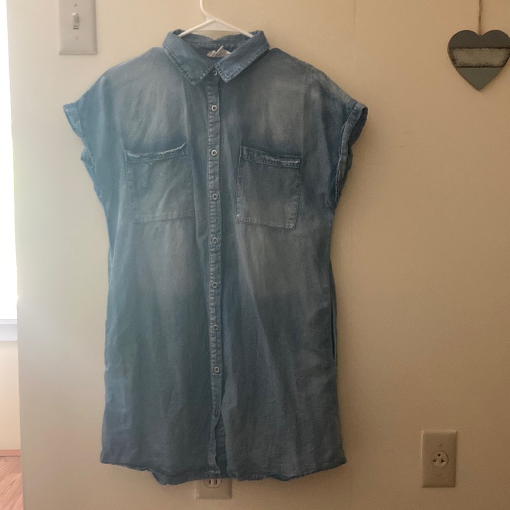 Denim dress